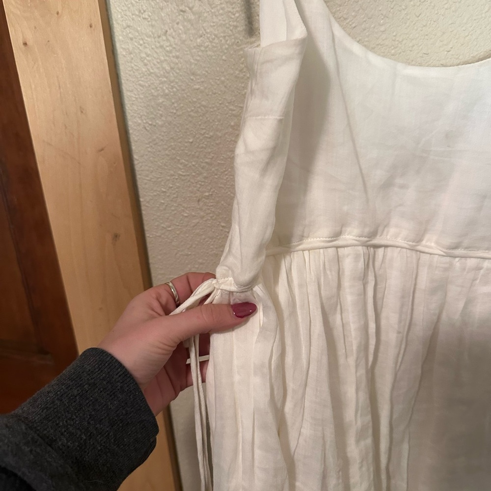 J. Crew Ivory Sleeveless Dress - Picture 3 of 7